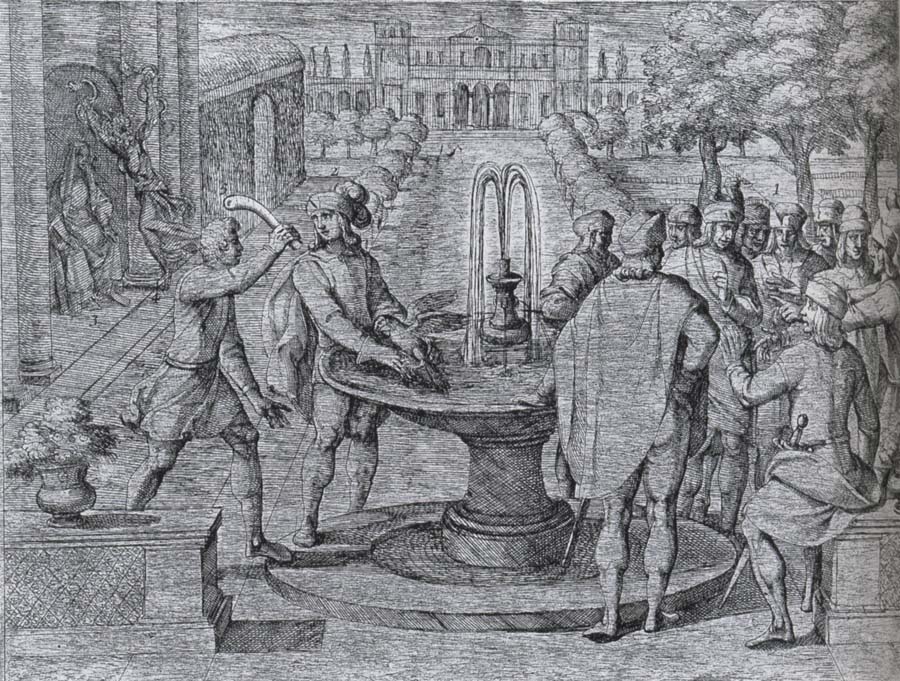 Scene from the Historia Septem Infantium de Lara